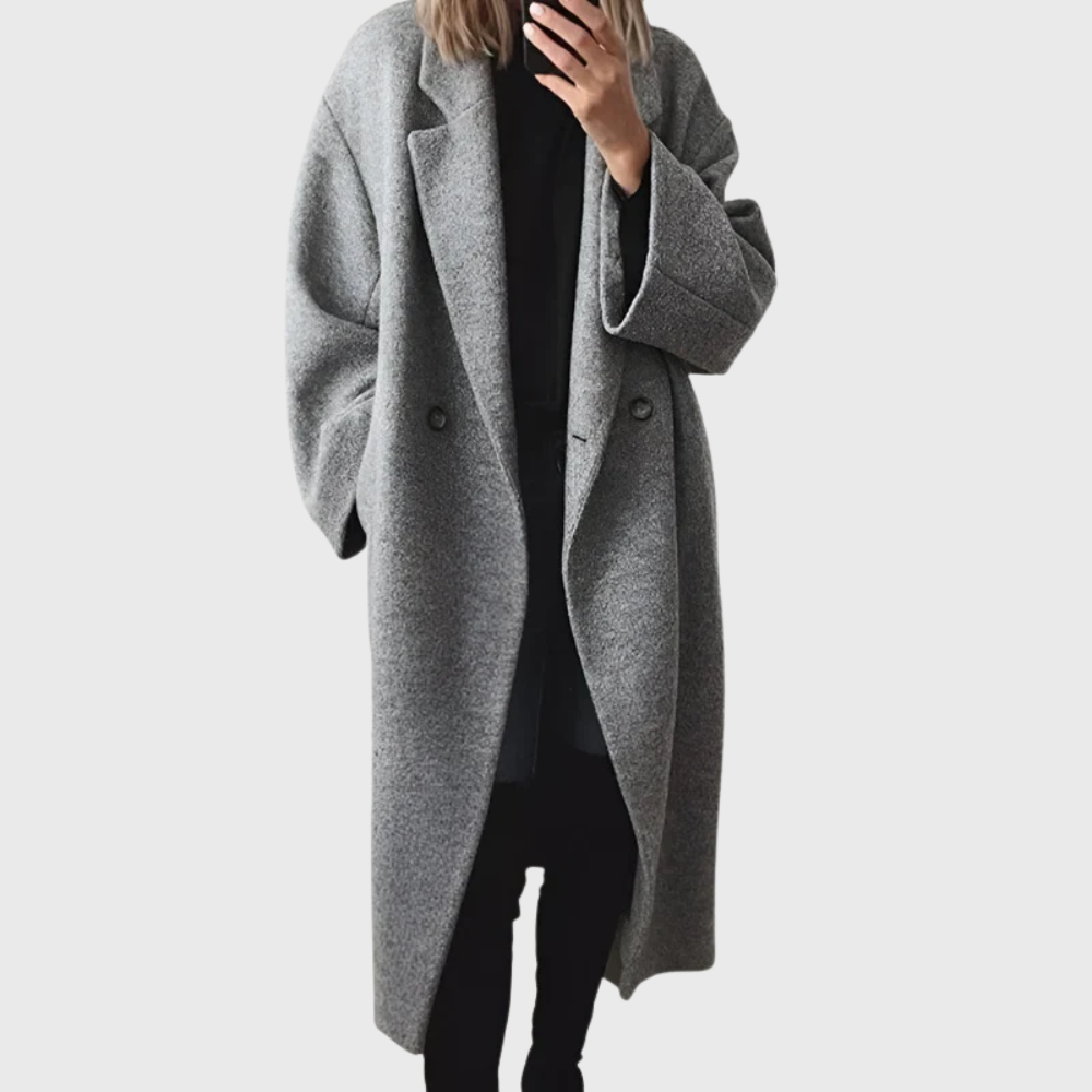 Elda | Cosy Longline Overcoat-wowopig