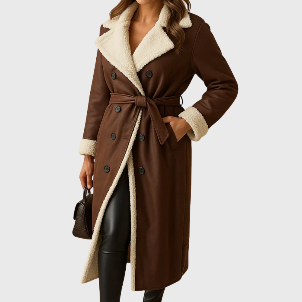 Alida | Warm Longline Winter Coat-wowopig