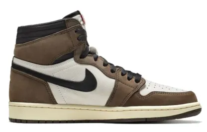 Air Jordan 1 Retro High OG x Travis Scott 'Mocha'