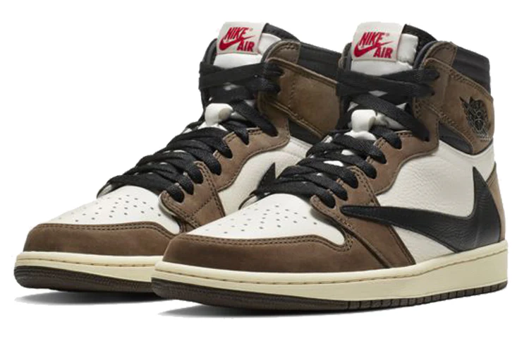 Air Jordan 1 Retro High OG x Travis Scott 'Mocha'