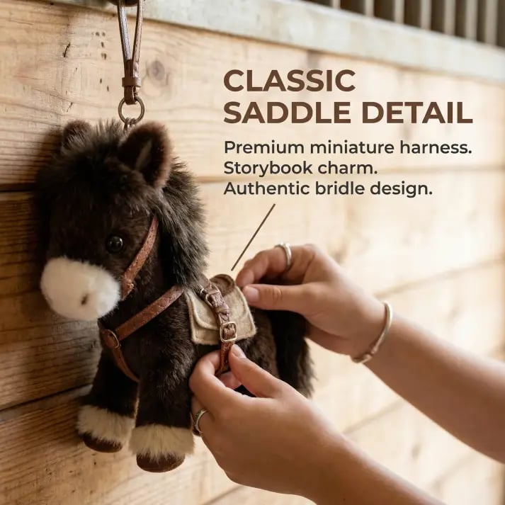 🔥🐎Plush Pony Bag Charm and Keychain