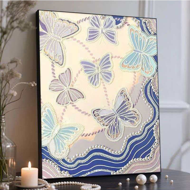 🏰✨DIY Beaded Art Kit - Castle Pearl Painting