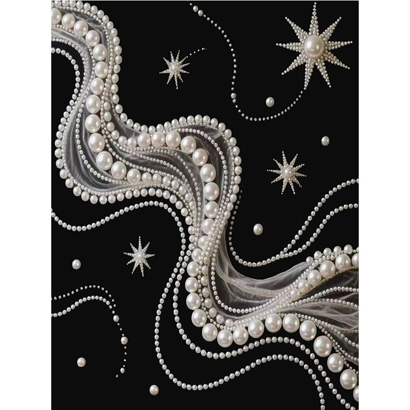 🏰✨DIY Beaded Art Kit - Castle Pearl Painting