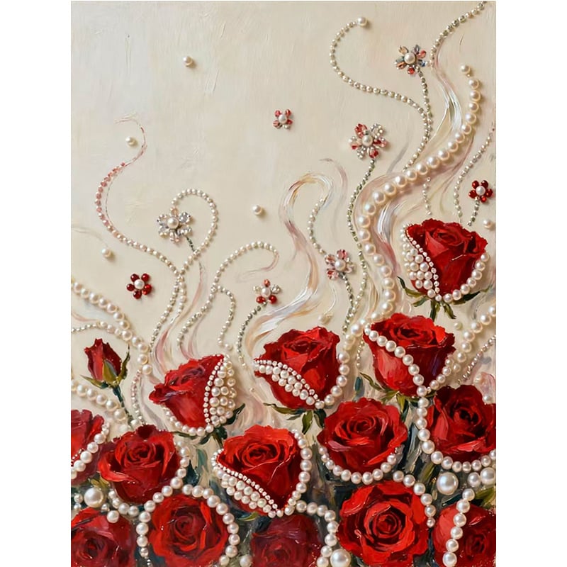 🏰✨DIY Beaded Art Kit - Castle Pearl Painting