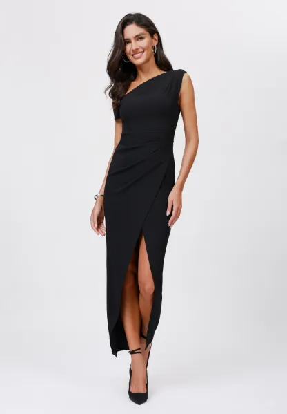 Anna Field Vestito di maglina - black