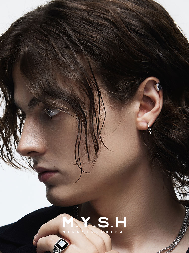 S925 Silver Minimalist Hoop Earring