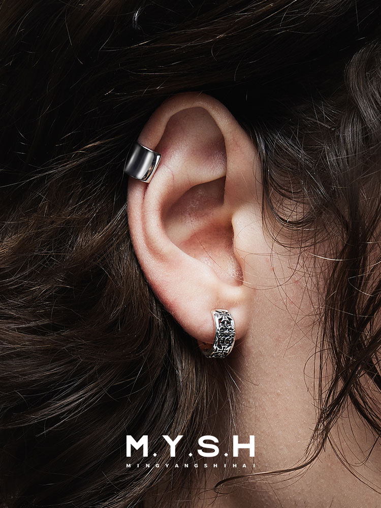 S925 Silver Minimalist Cuff Earring