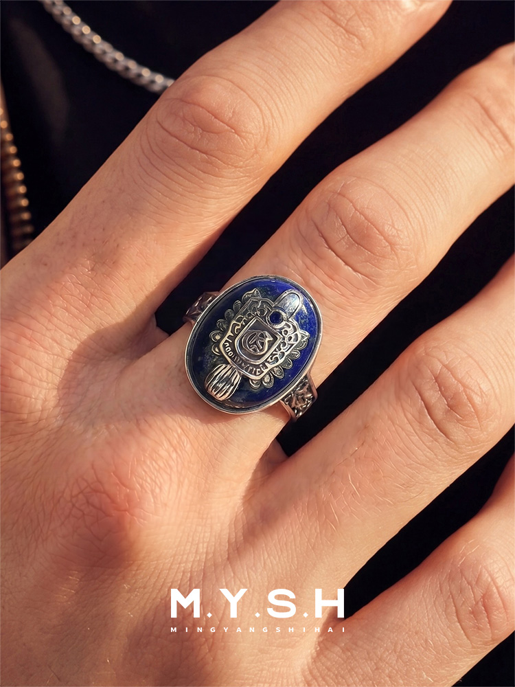 S925 Silver The Vampire Diaries Damon Salvatore Daylight Ring