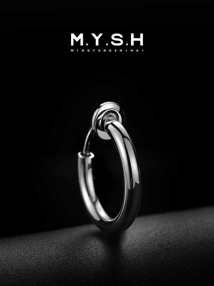 S925 Silver Minimalist Hoop Earring
