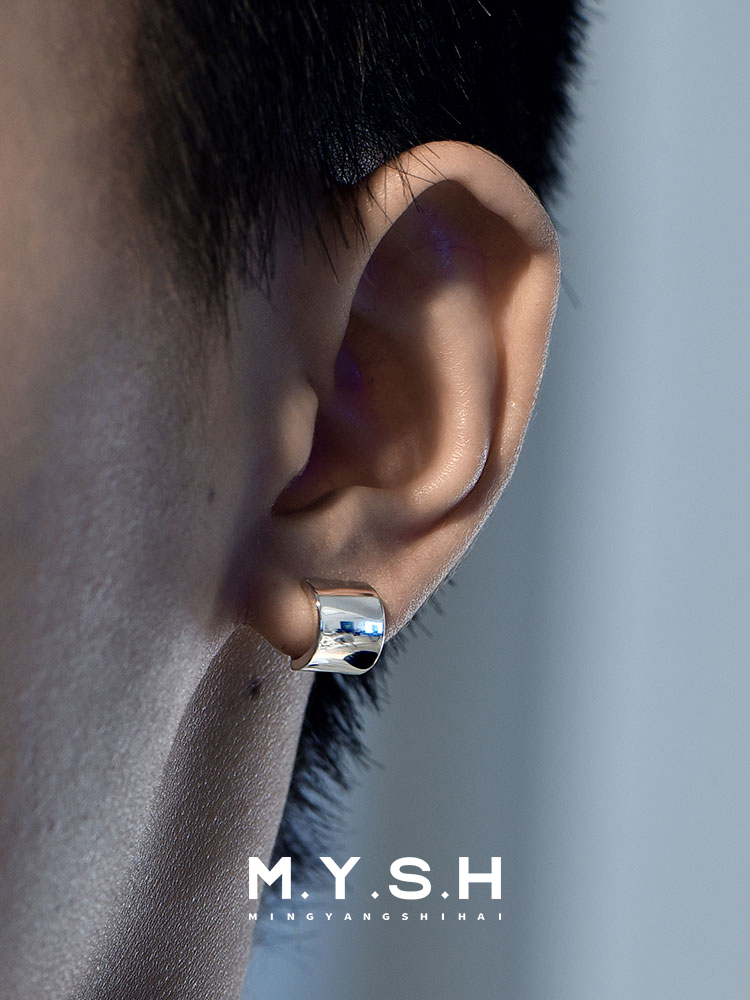 S925 Silver Minimalist Cuff Earring