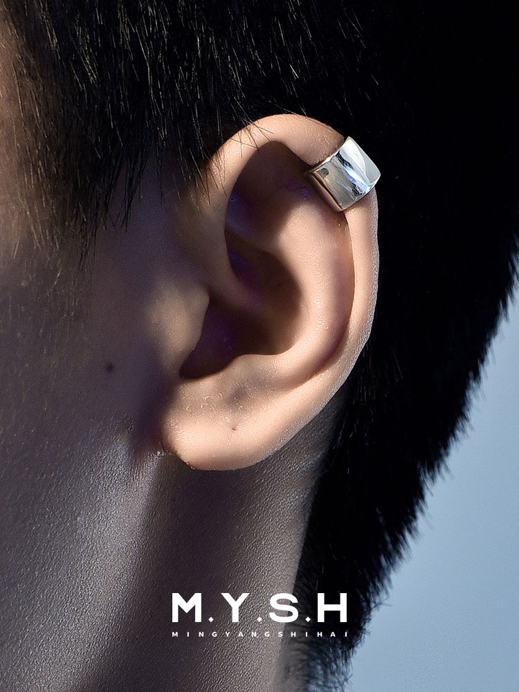 S925 Silver Minimalist Cuff Earring