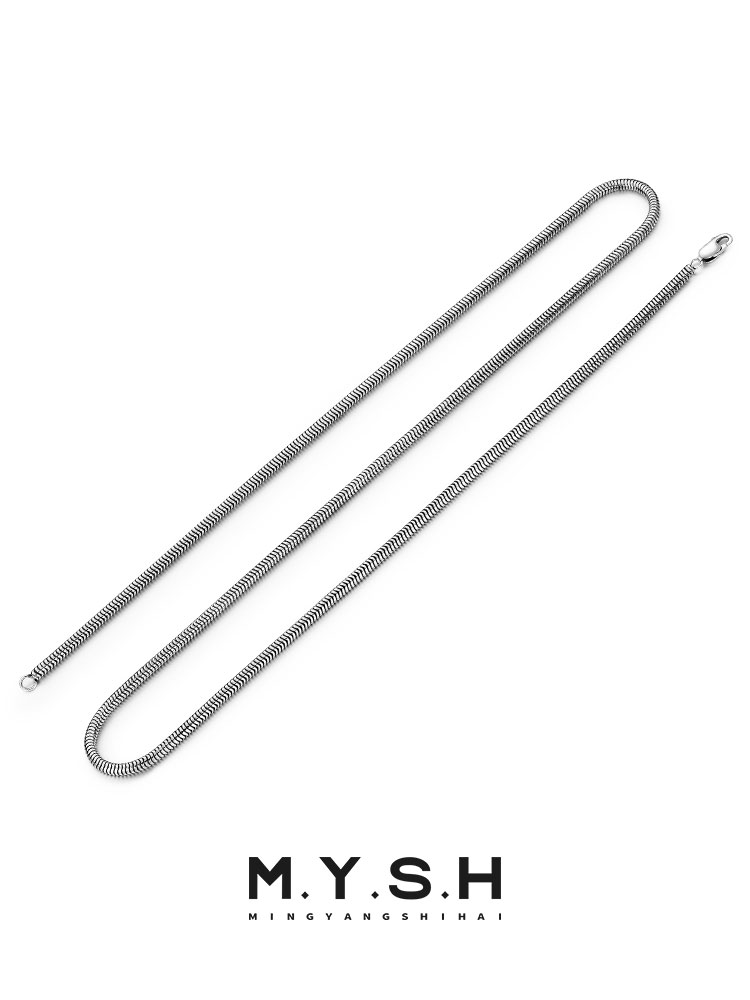 S925 Silver Snake Chain Necklace