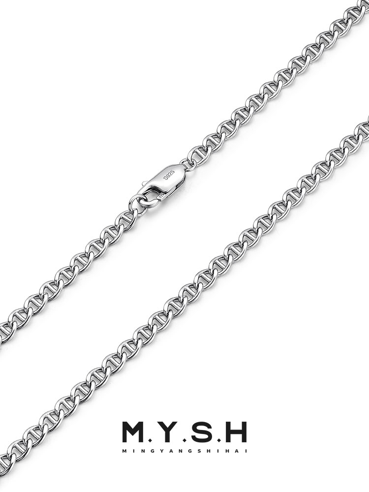 S925 Silver Day-Link Chain Necklace
