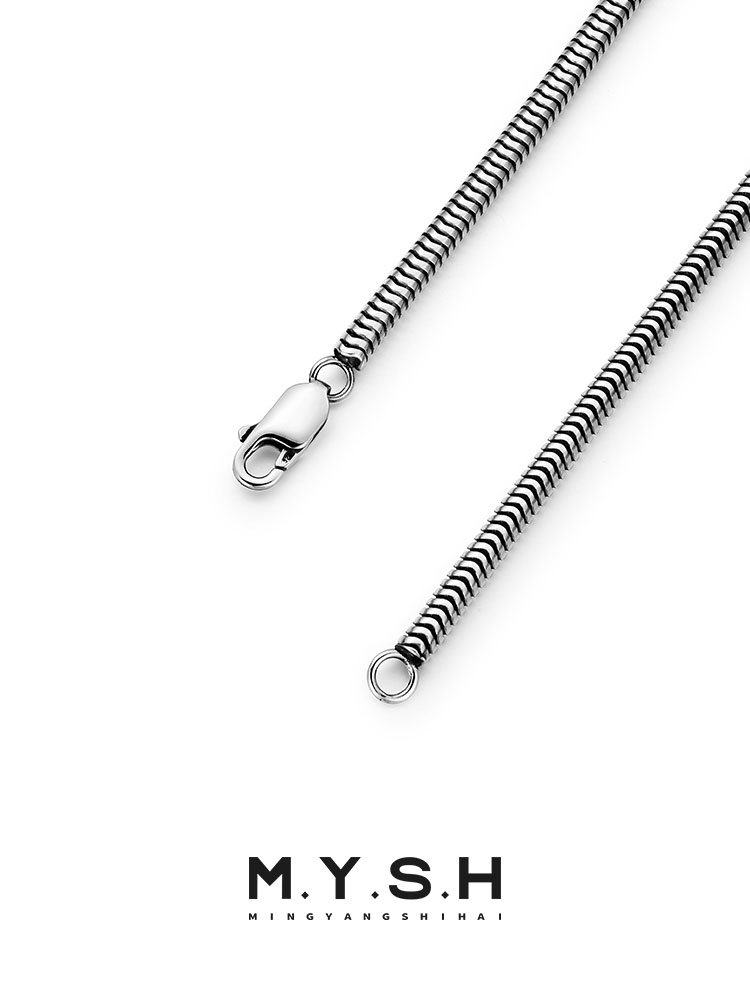 S925 Silver Snake Chain Necklace