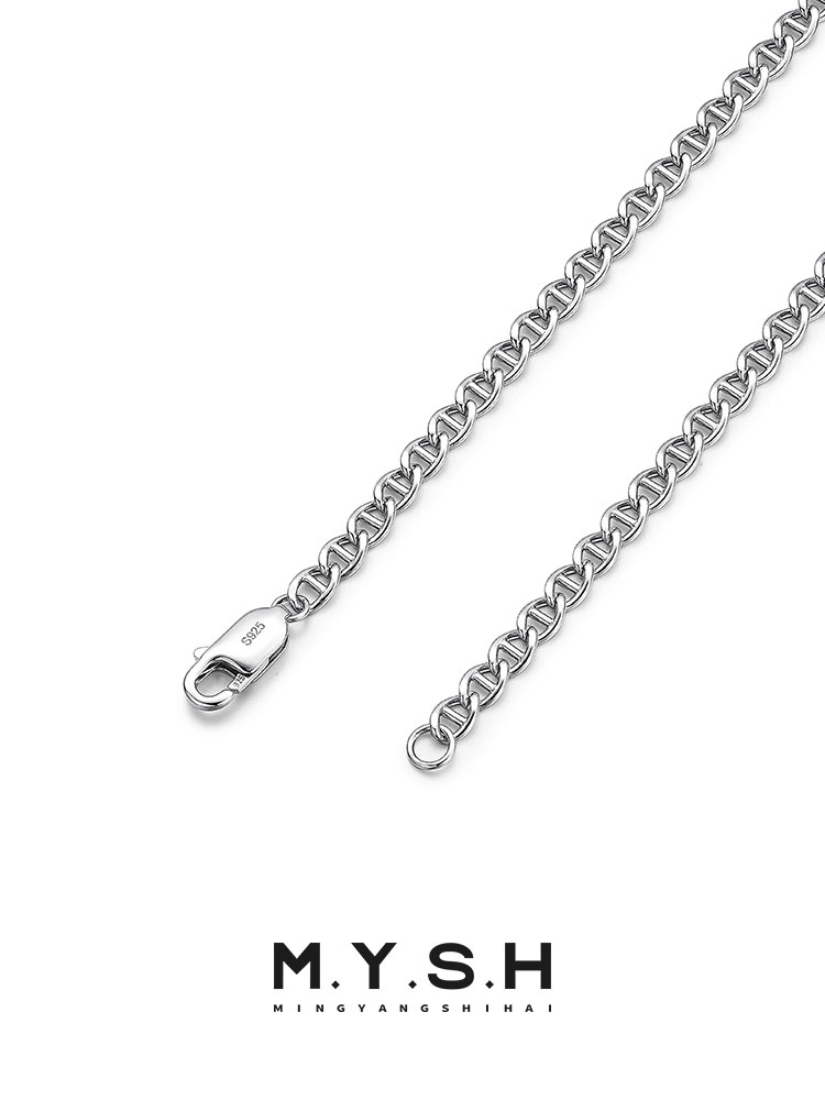 S925 Silver Day-Link Chain Necklace