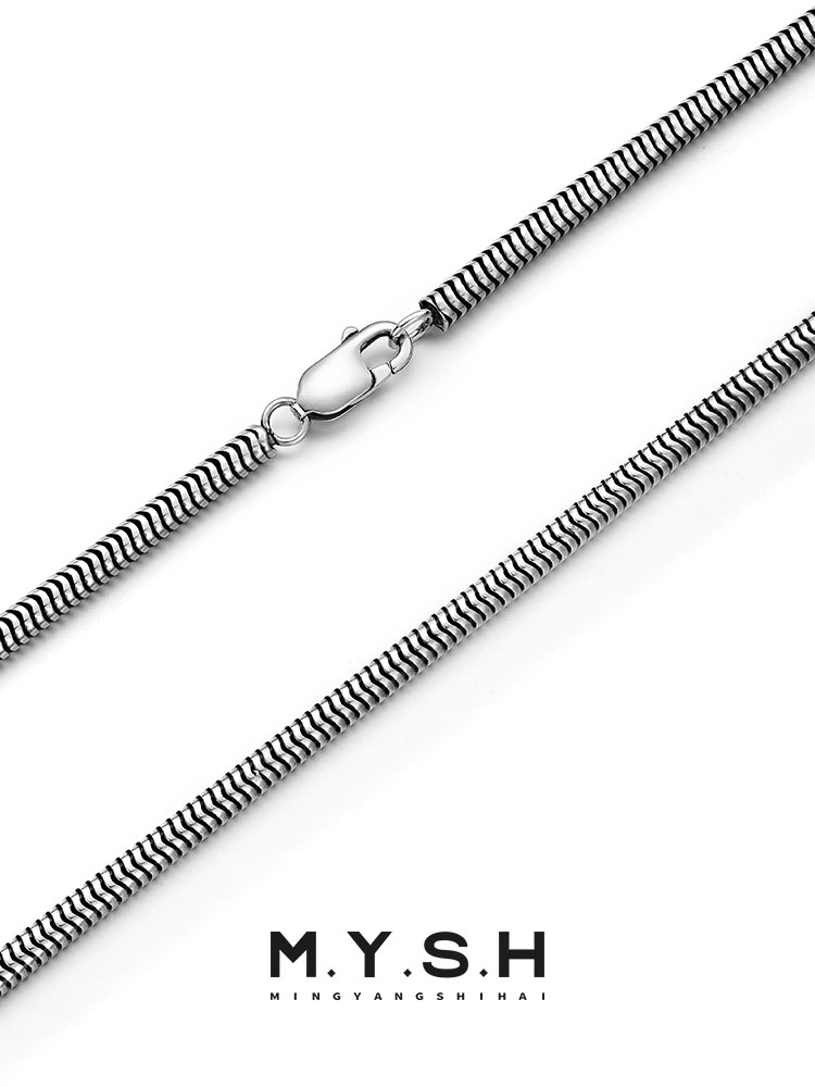 S925 Silver Snake Chain Necklace