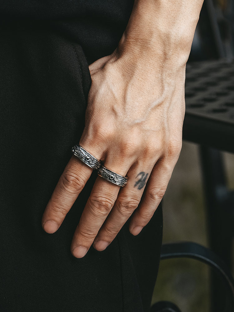 Dragon Soul Onyx Guardian Ring