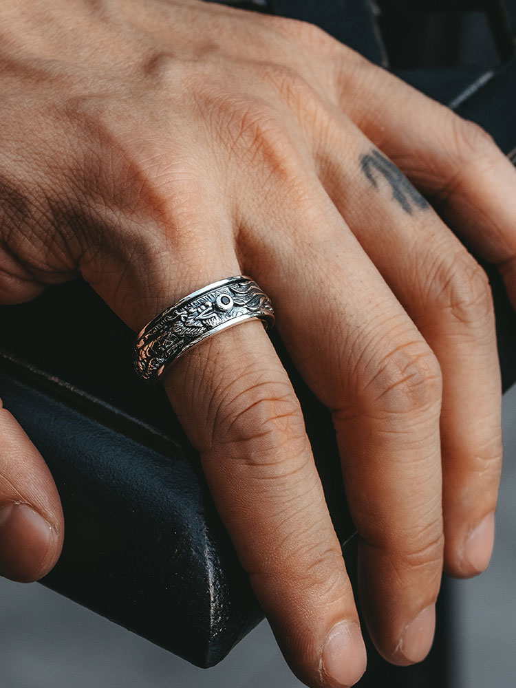 Dragon Soul Onyx Guardian Ring