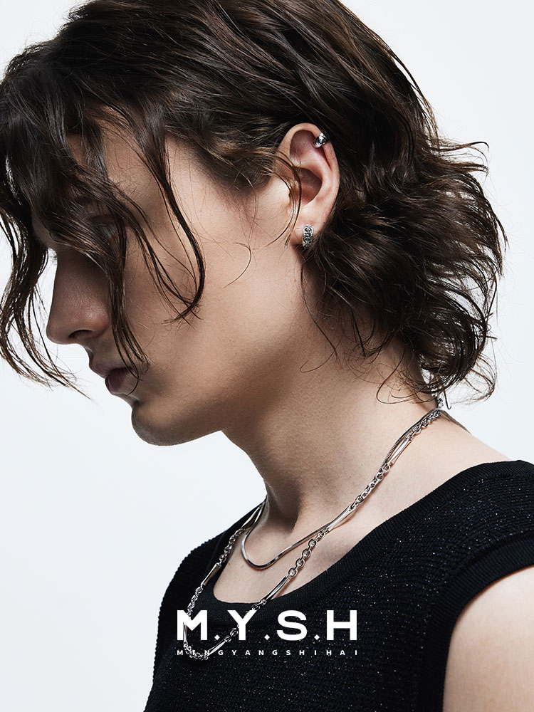 S925 Silver Cross & Fleur-de-Lis Clip-On Earrings