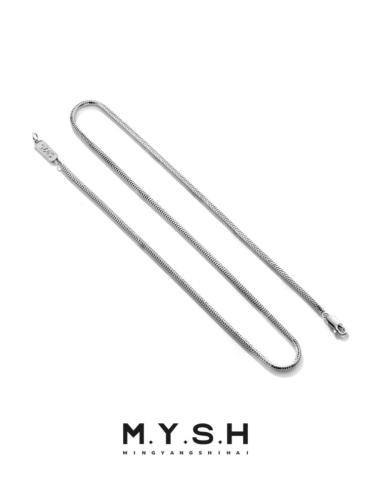 Sterling Silver Snake Chain Necklace