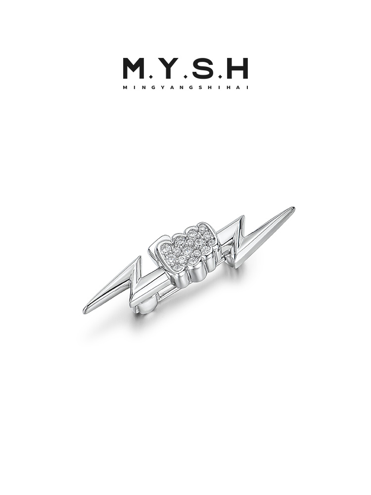 Lightning Thorn Brooch