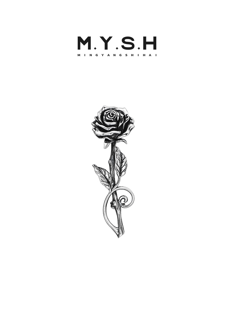 Thorned Rose Brooch