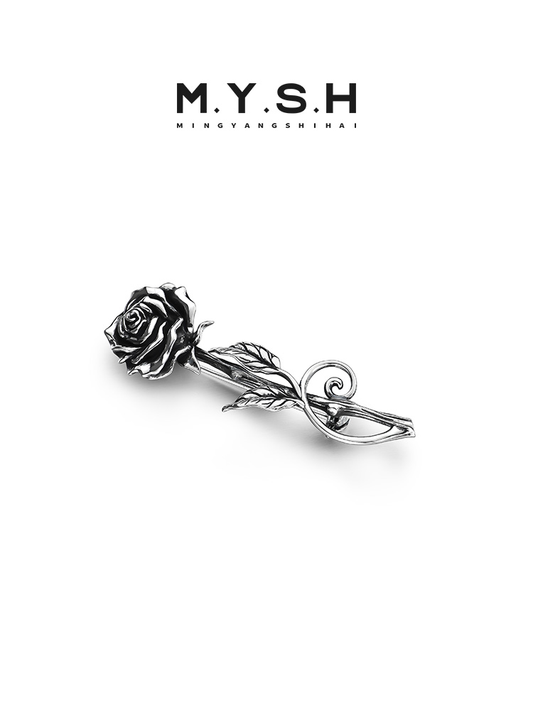 Thorned Rose Brooch
