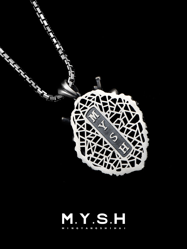 S925 Silver 3D Crowned Lion King Pendant Necklace