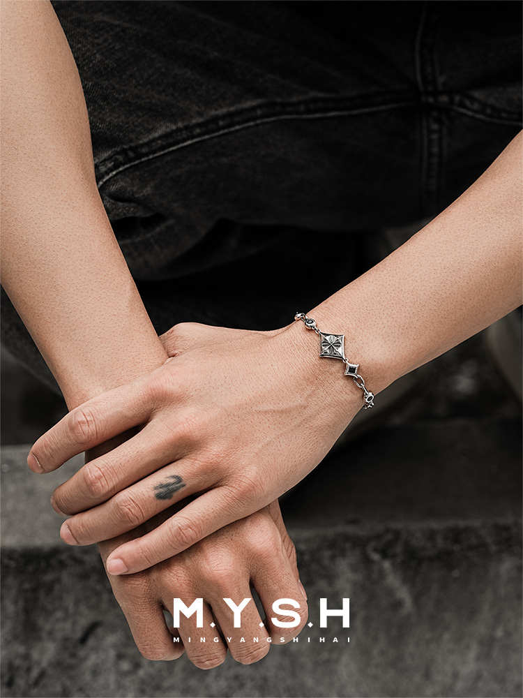 S925 Silver Lucky Diamond Bracelet-MYSH