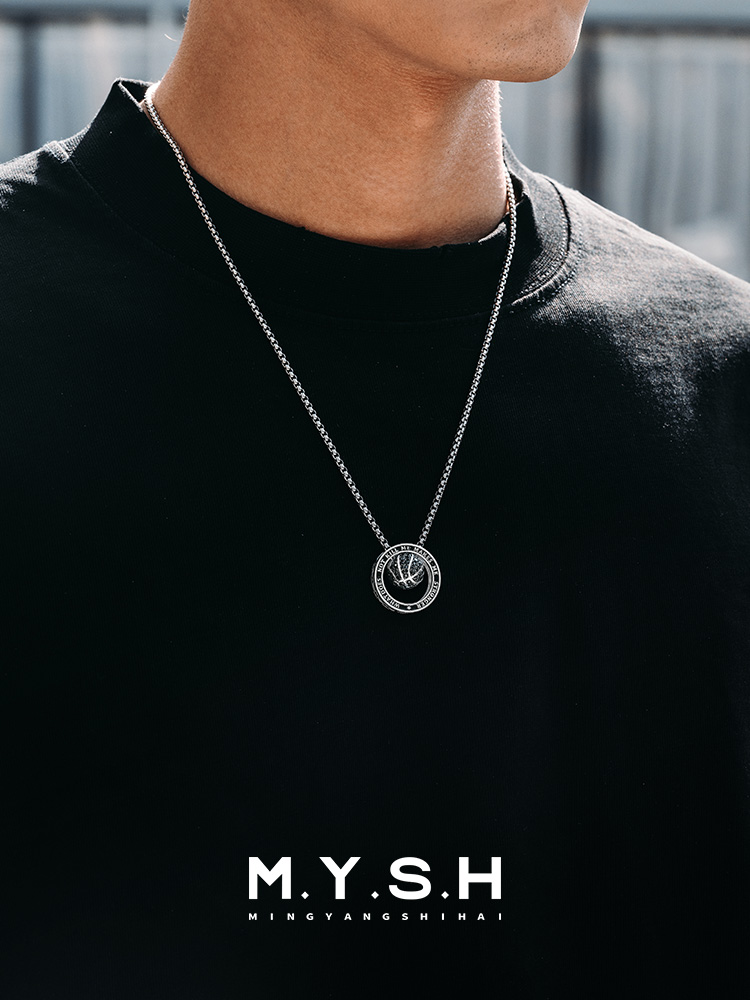 S925 Silver Full Pave Black Crystal Basketball Pendant Necklace