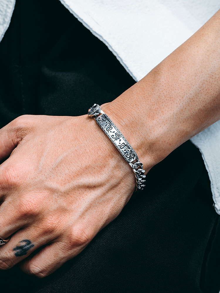 All-Seeing Eye Curb Chain Bracelet