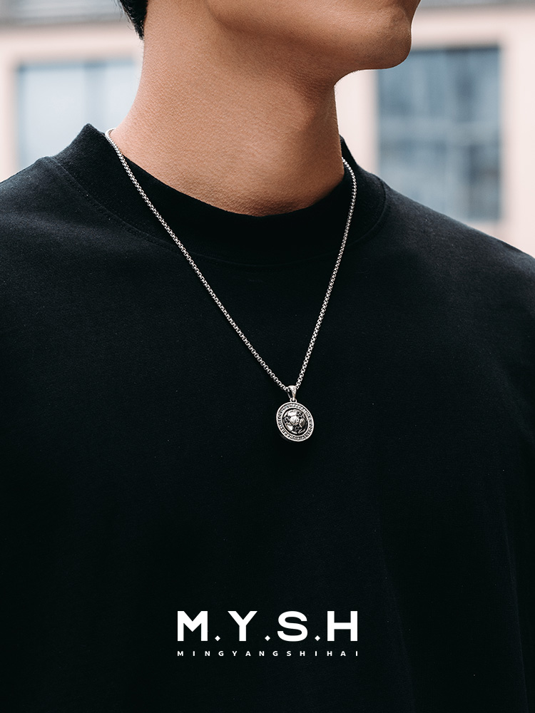 S925 Silver Rotating 3D Soccer Ball Pendant Necklace
