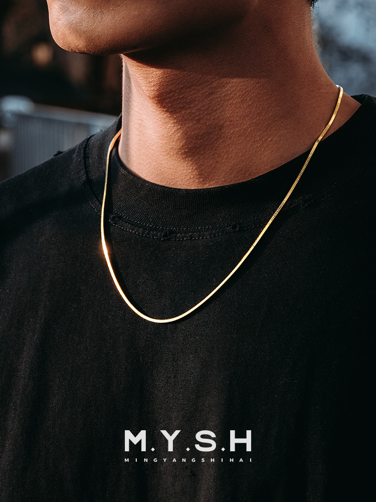 S925 Silver Thin Snake Chain Necklace