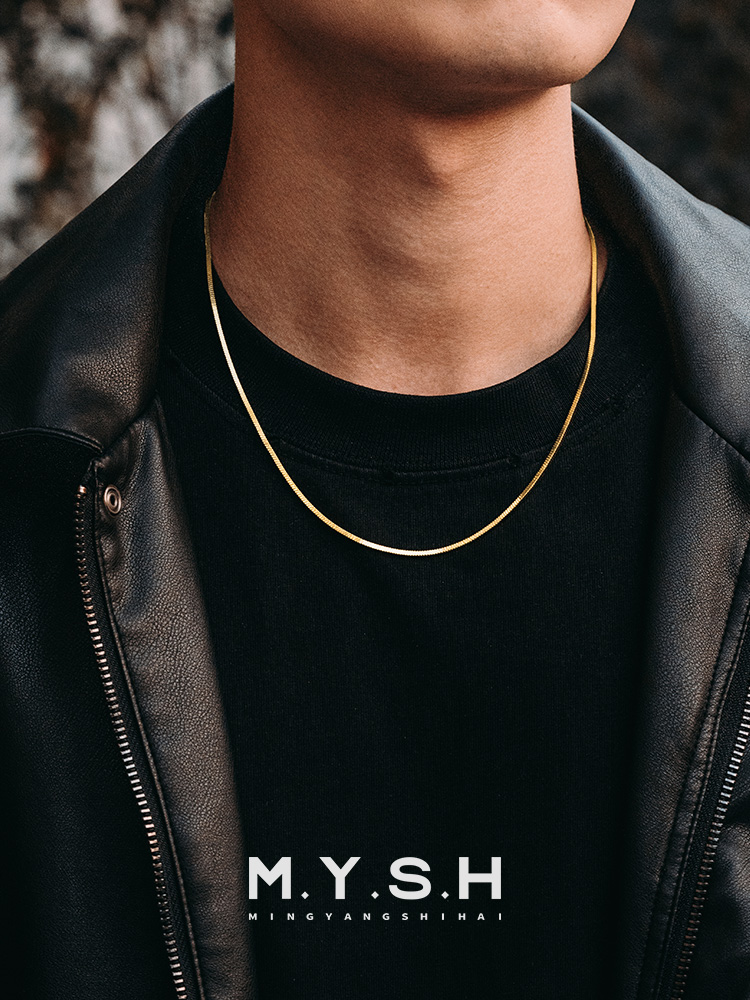 S925 Silver Thin Snake Chain Necklace