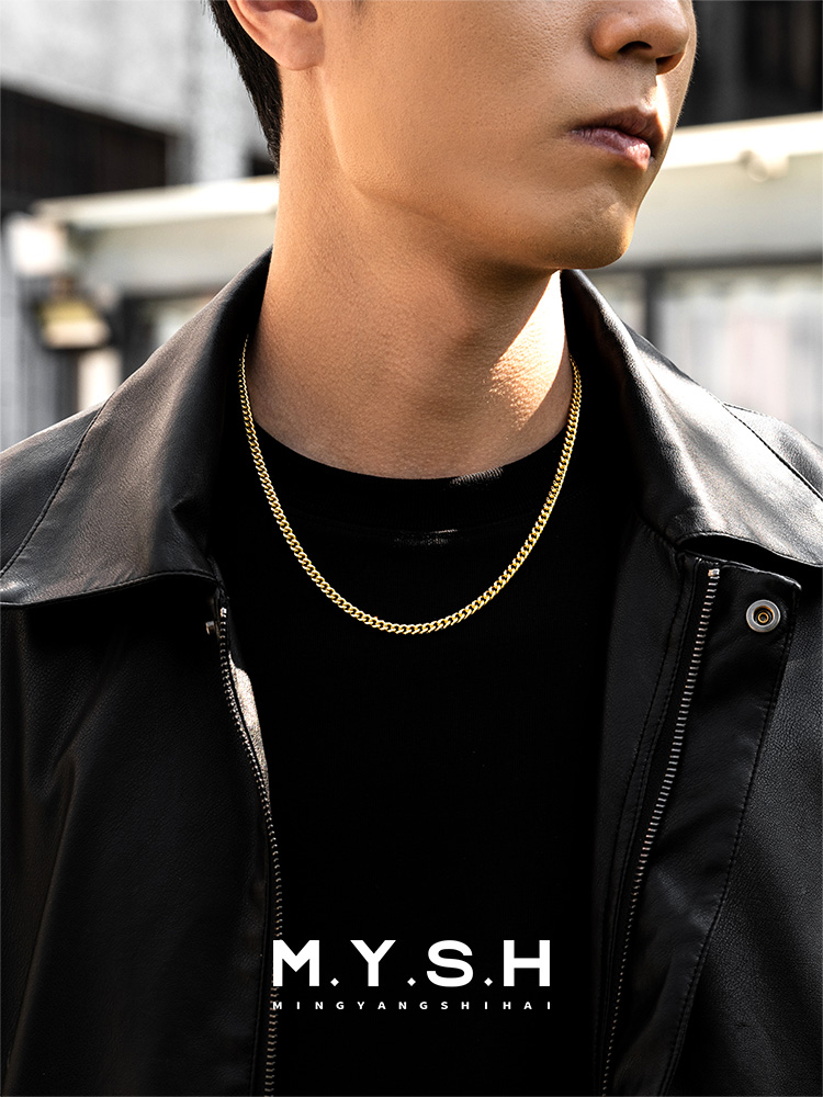 Cuban Link Silver Chain Necklace