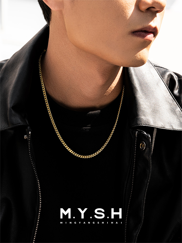 Cuban Link Silver Chain Necklace