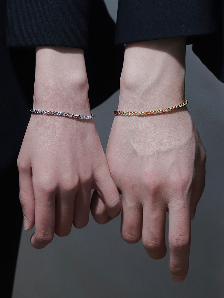 S925 Silver Adjustable Rope Bracelet