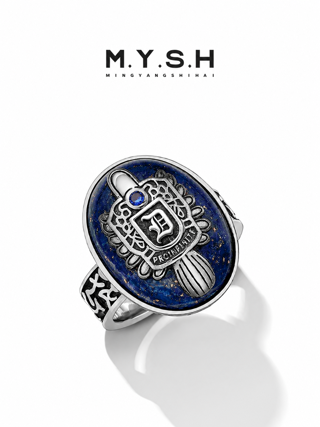 S925 Silver The Vampire Diaries Damon Salvatore Daylight Ring