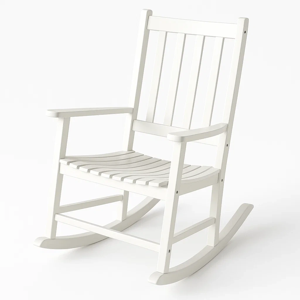 Sedia a dondolo da terrazzo