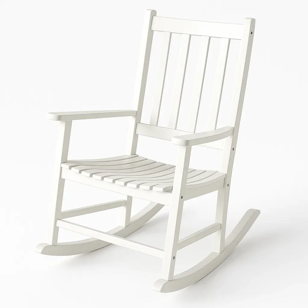 Sedia a dondolo da terrazzo