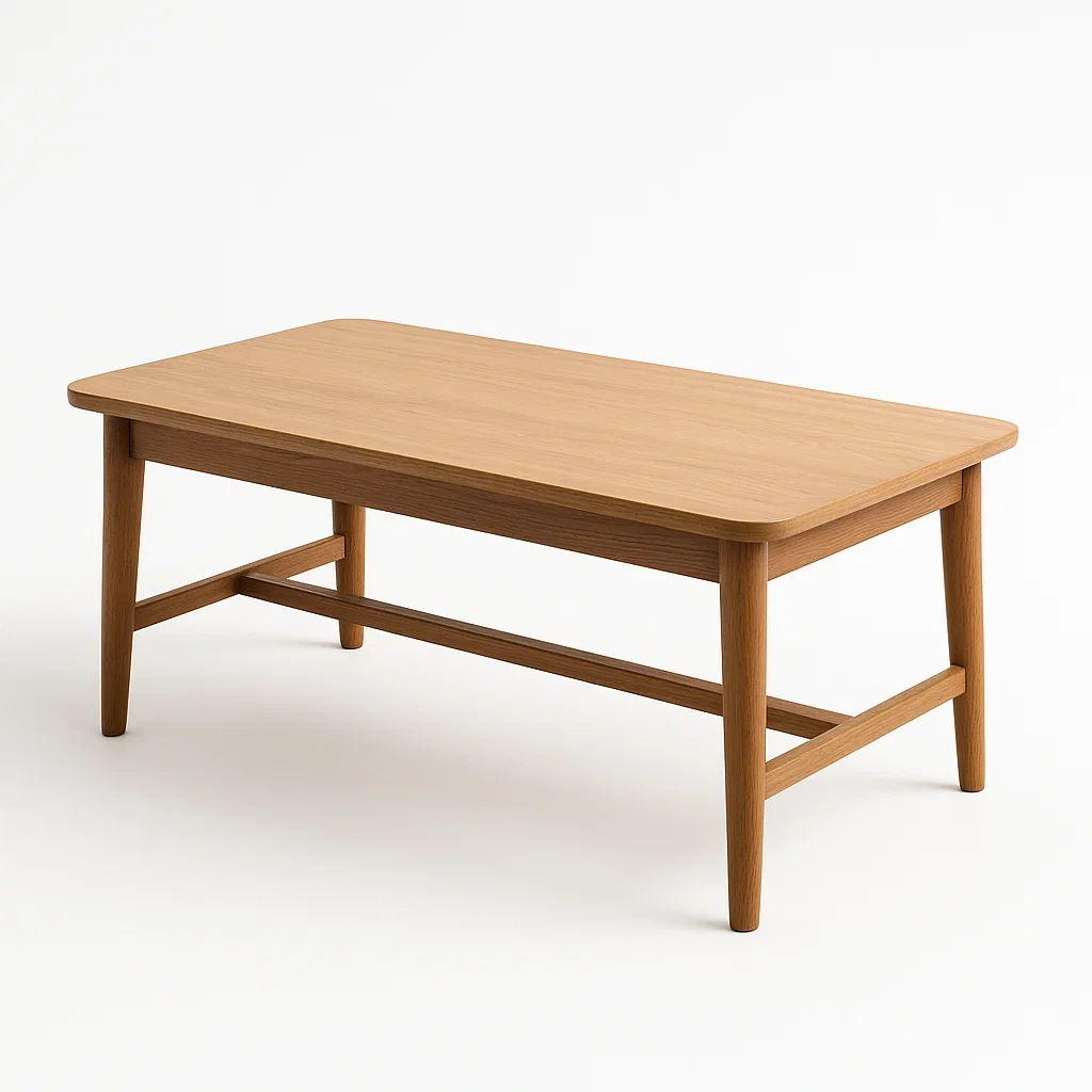 Tavolino da caffè in rovere 120x60x45 cm naturale-MOBIARGO