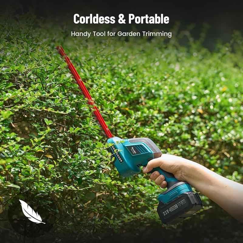 Kit combinado inalámbrico 6 en 1: Sierra de pértiga, cortasetos de pértiga y tijeras para césped; minisierras eléctricas con 2 baterías de 4.0 Ah, podadora de árboles con extensión, recortadora de arbustos y cortador de ramas, alcance extendido de 16 pies
