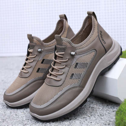 Zapatos casuales transpirables de malla para hombre