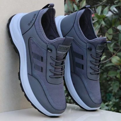 Zapatos casuales transpirables de malla para hombre
