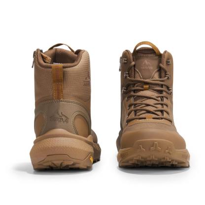 NORTIV 8 Metrostrike Men's Tactical Boots Lightweight Comfortable All-Day Work Boots with Side Zipper for Motorcycle Combat Hiking 8 Inches Safety Outdoor Shoes - Footwear