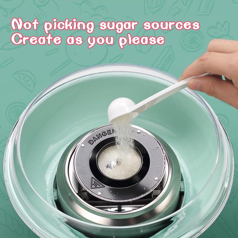 LIVEFULL Cotton Candy Machine &ndash; Home Maker with 6 Flavors & 6 Sticks for Kids Fun, Family Parties, Kitchen Fun, Christmas Gift, US Type, Quick & Easy
