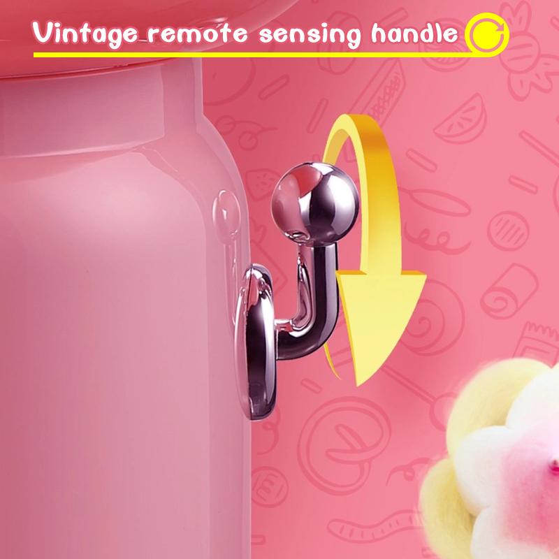 LIVEFULL Cotton Candy Machine &ndash; Home Maker with 6 Flavors & 6 Sticks for Kids Fun, Family Parties, Kitchen Fun, Christmas Gift, US Type, Quick & Easy