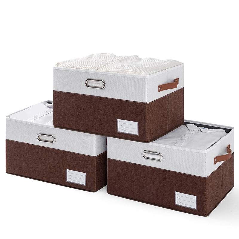 Lovivol cotton Linen Storage Box