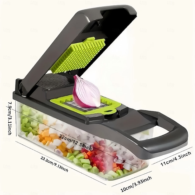 Lovivol 16-in-1 Manual Vegetable Chopper Set
