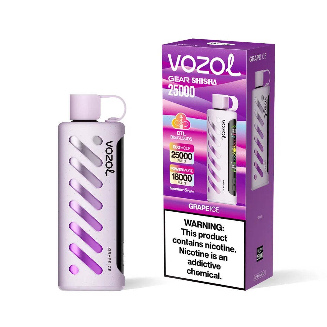 VOZOL GEAR SHISHA 25,000 Puffs